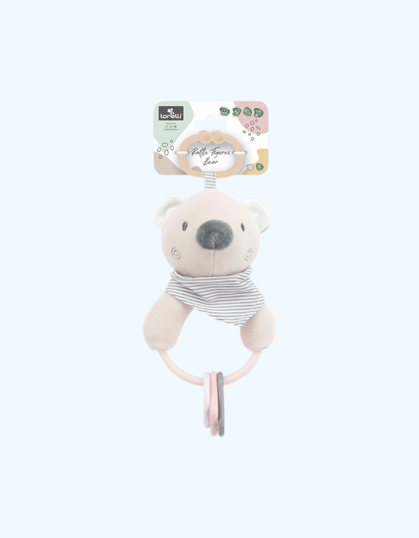 Lorelli Rattle Мягкая игрушка с фигурами
