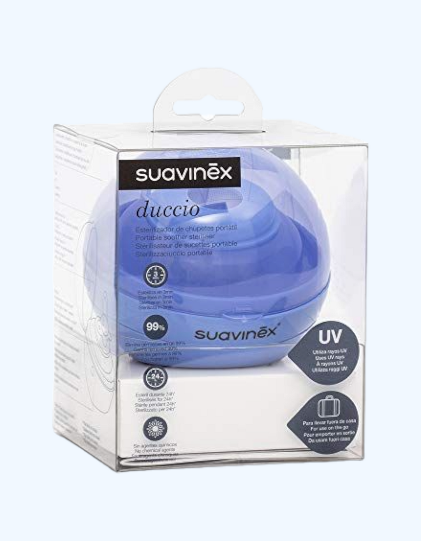 Suavinex Портативный стерилизатор для пустышек