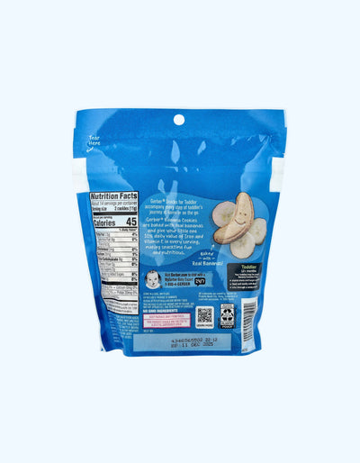 Gerber Печенье запеченные с натуральными бананами, 12+ мес., 142 г