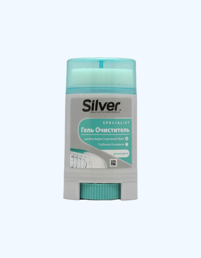 Silver Gel poyabzal tozalash vositasi, rangsiz, 50 ml