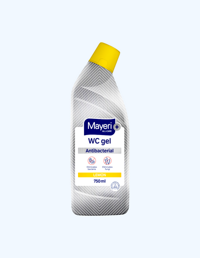 Mayeri All-Care Гель для туалетных комнат с Антибактериальным Эффектом, Лимон, 750 мл