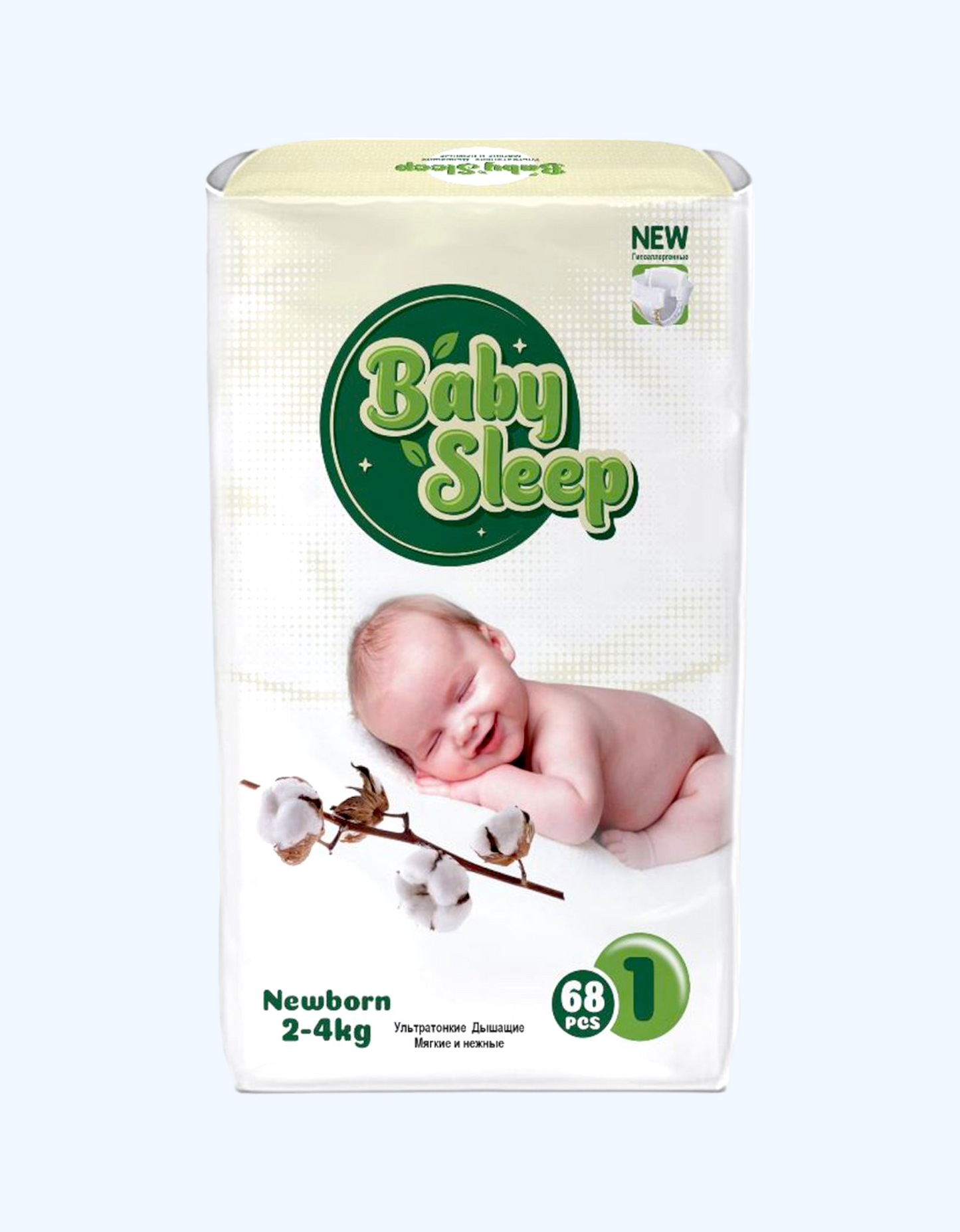 Baby Sleep 1 Bezi, 2-4 kg, 68 dona