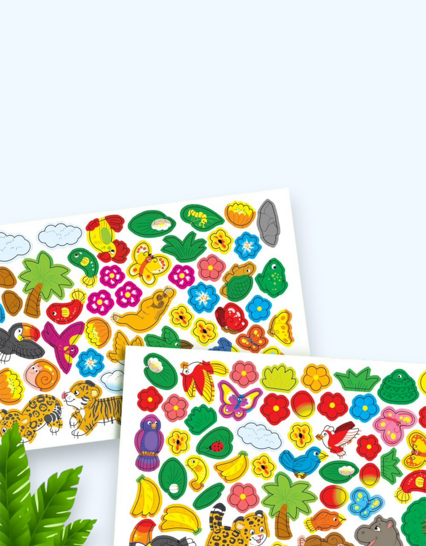 BukvaLand stiker kitobi "100 ta o'quv stikerlari"