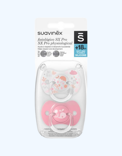 Suavinex Пустышка Memories, силиконовая, 18+ мес., 2 шт