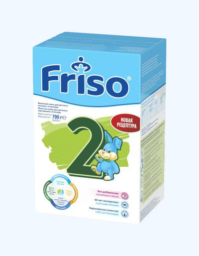 Friso 2 Quruq aralash, sut, 6-12 oy, 700 g