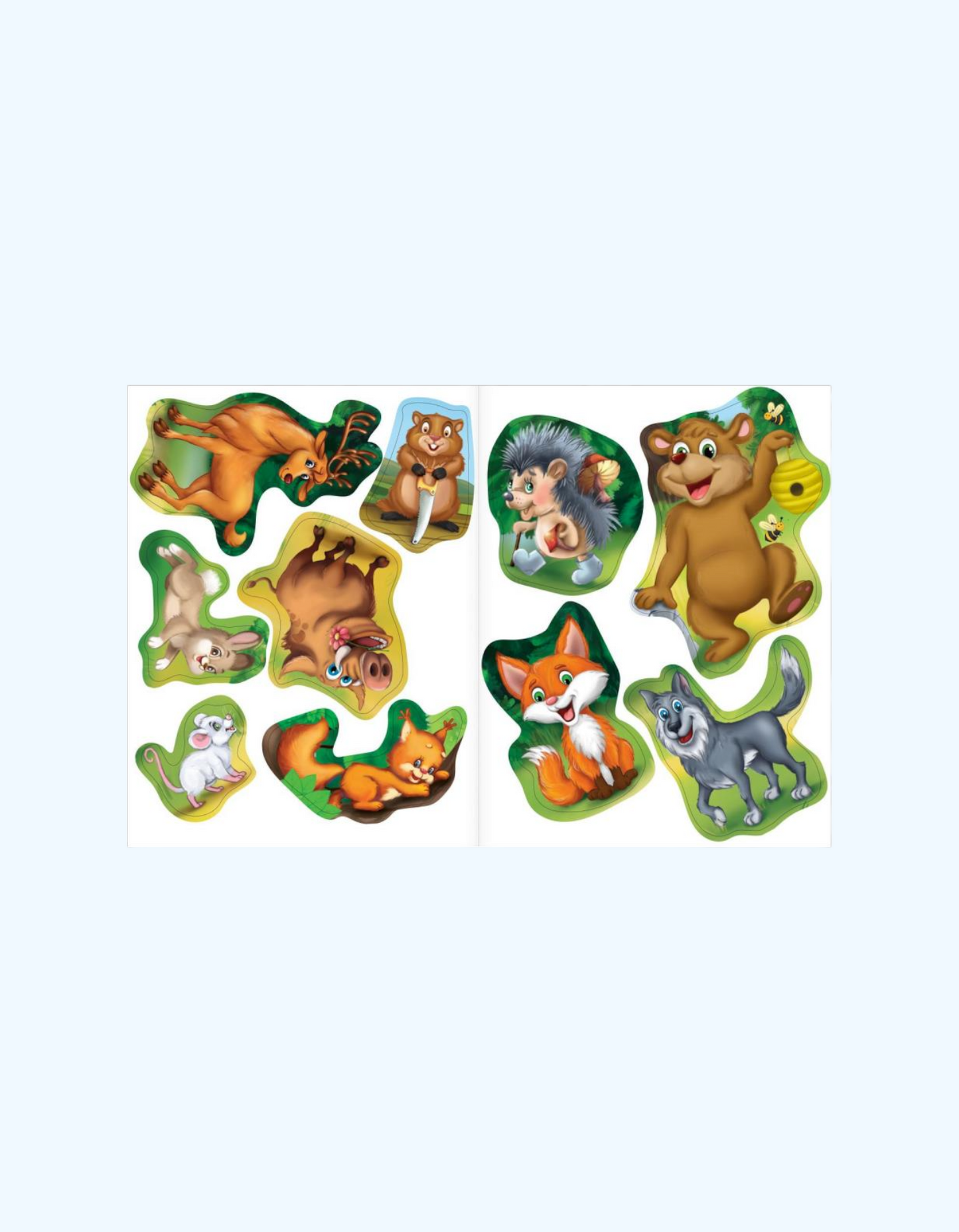 LetterLand ta'lim stikerlari