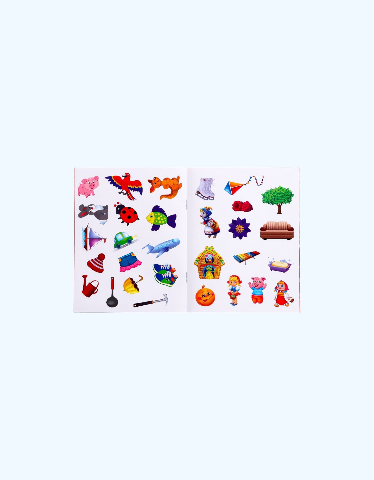 LetterLand ta'lim stikerlari