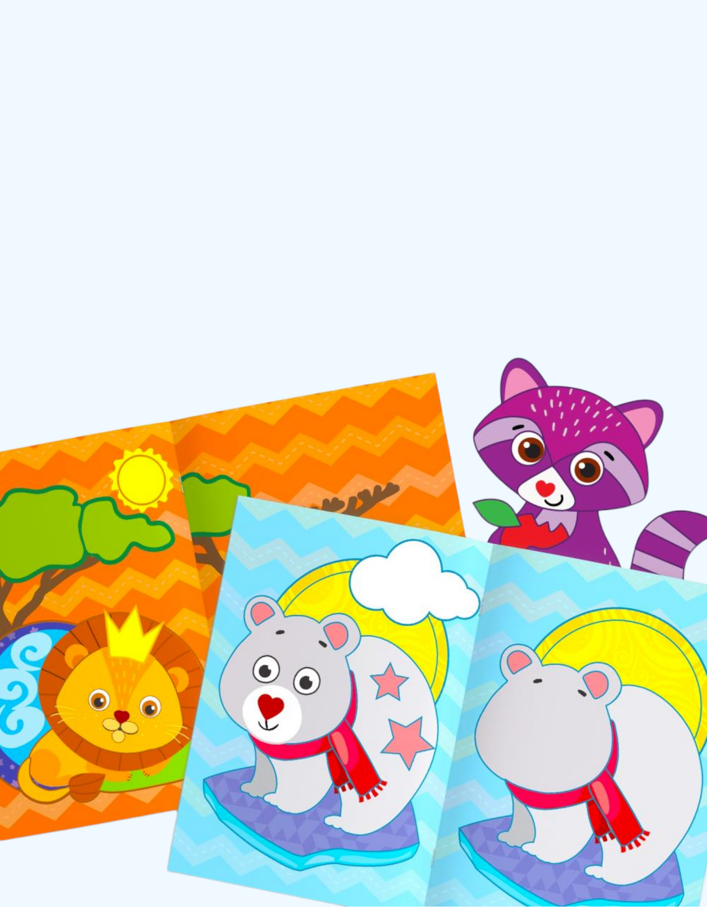 LetterLand ta'lim stikerlari