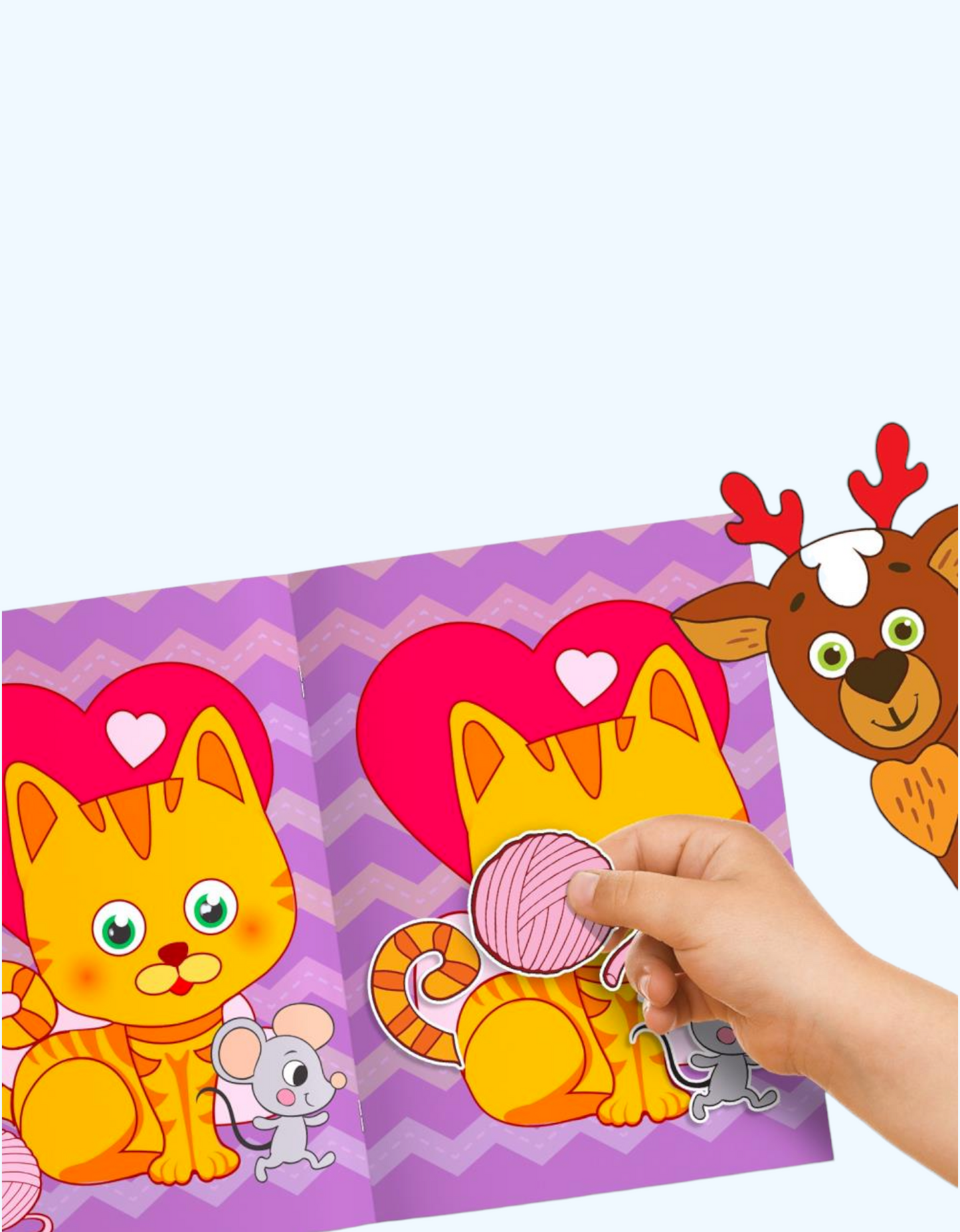 LetterLand ta'lim stikerlari
