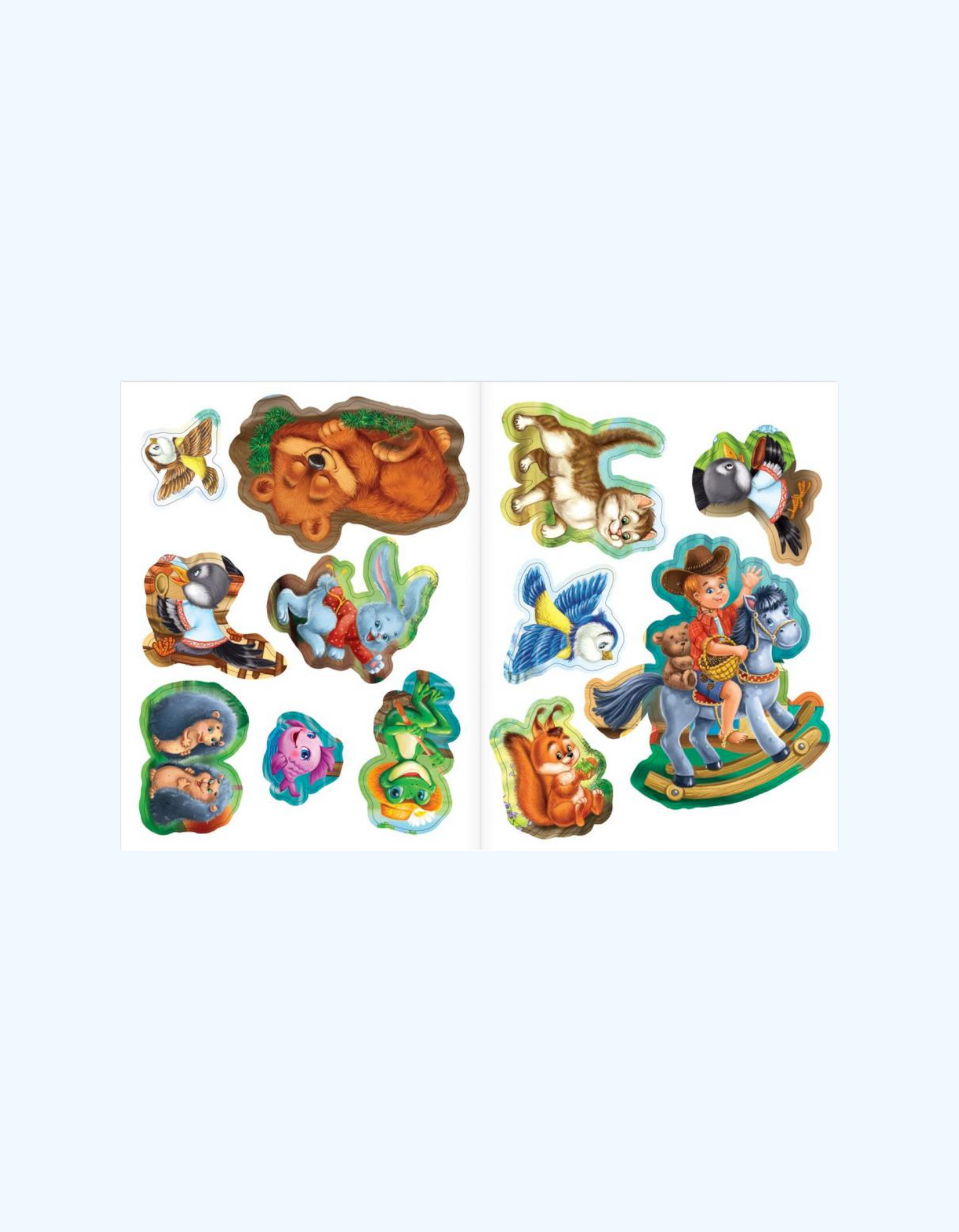 LetterLand ta'lim stikerlari