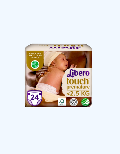 Libero Yangi tug'ilgan chaqaloq, tagliklar, 0-2,5 kg, 24 dona
