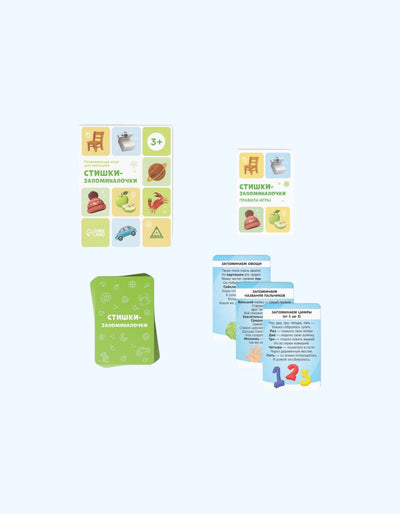 BukvaLand stol o'yini "Qofiyalar-xotira"