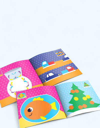 BukvaLand stiker kitobi "Aqlli doiralar"