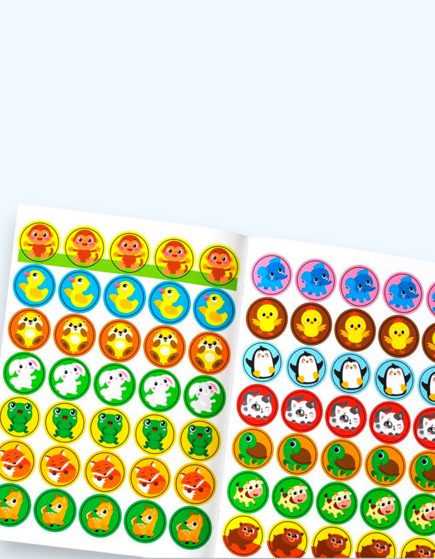 LetterLand stikerlari doiralari