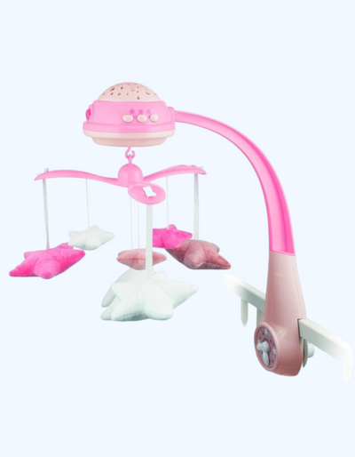 Canpol Babies Musiqiy karusel projektorli, pushti