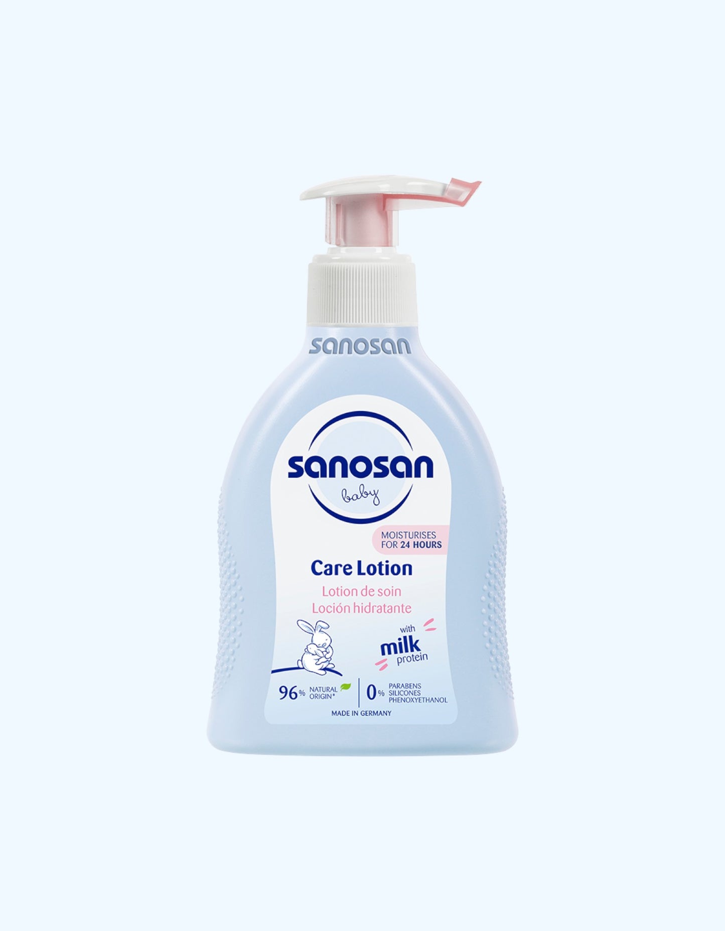 Sanosan Baby Care tana losoni, namlovchi, 0+ oy, 200/500 ml