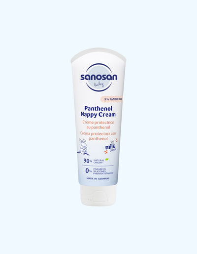 Sanosan chaqaloq bezi kremi, pantenol bilan, 0+ oy, 100 ml