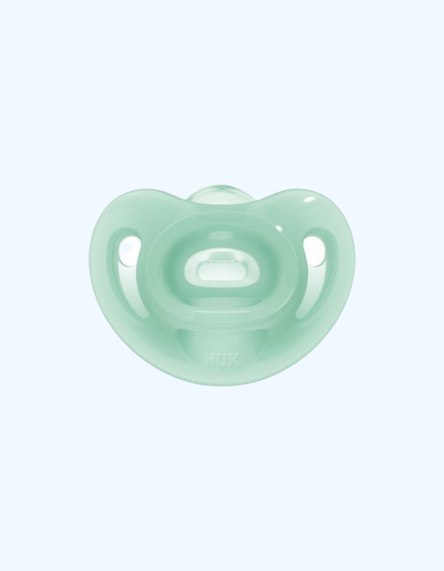 Nuk Sensitive emzik, silikon, 6-18 oy.