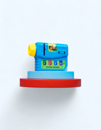 BukvaLand musiqiy proyektori, 3 ta slayd, ovoz va yorug'lik