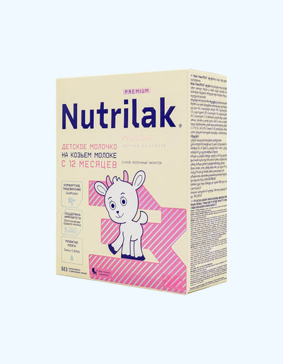Nutrilak Premium 3 Quruq sut formulasi, echki suti, 12 oylikdan, 350/600 g