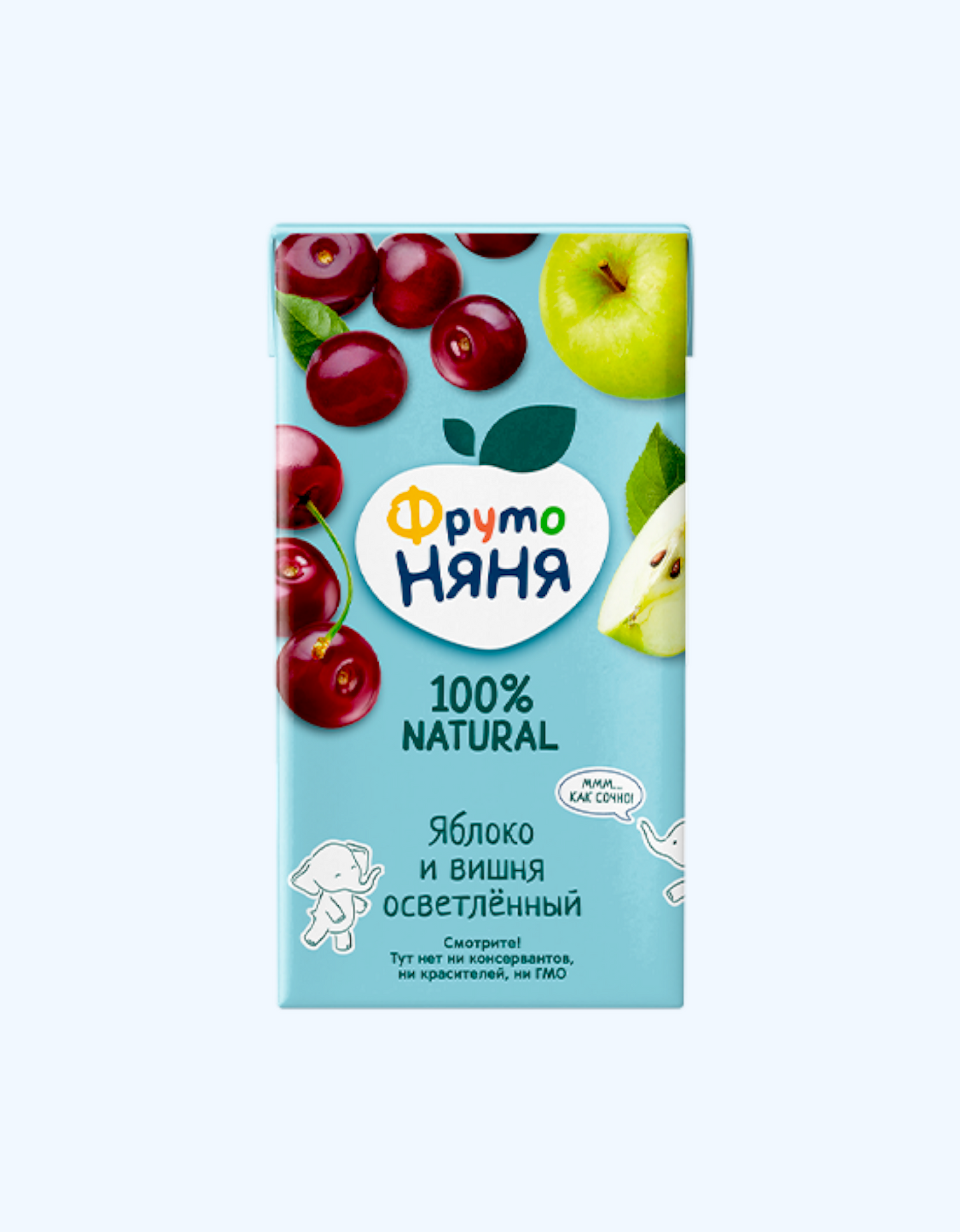 FrutoNyanya Olma-gilos sharbati, 36+ oy, 500 ml