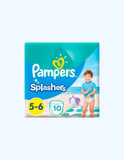 Pampers Splashers Трусики для плаванья, 5-6, 14+ кг, 10 шт