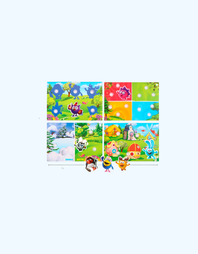 BukvaLand Funny Velcro "Smart Lotto"