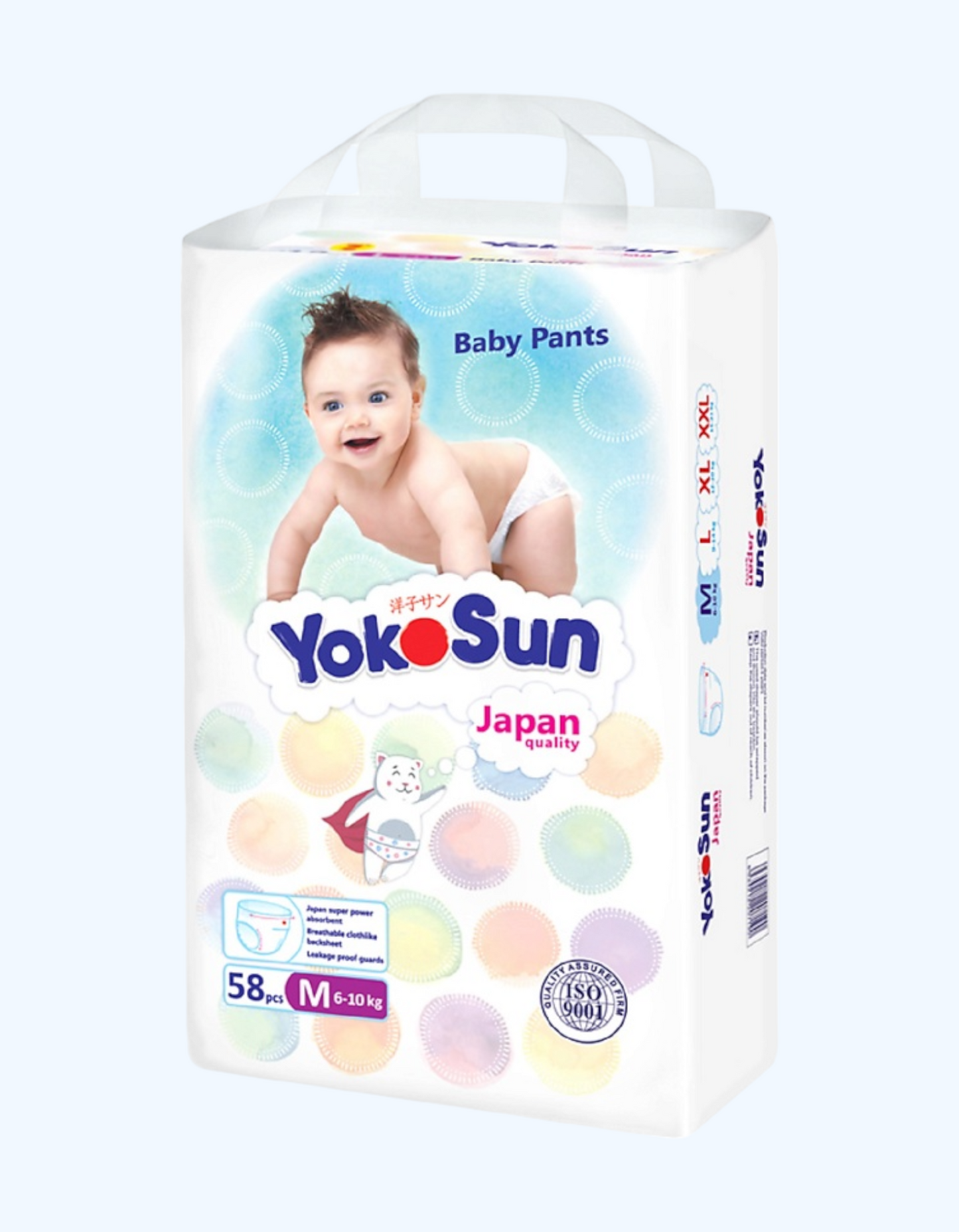 YokoSun Подгузники-трусики Comfort, M, 6-10 кг, 58 шт