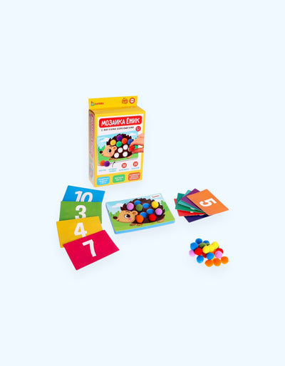 BukvaLand Mozaik "Kirpi" yumshoq bombalar bilan