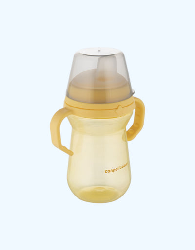 Canpol Babies FirstCup Silikon nayzali Sippy kubogi, 250ml
