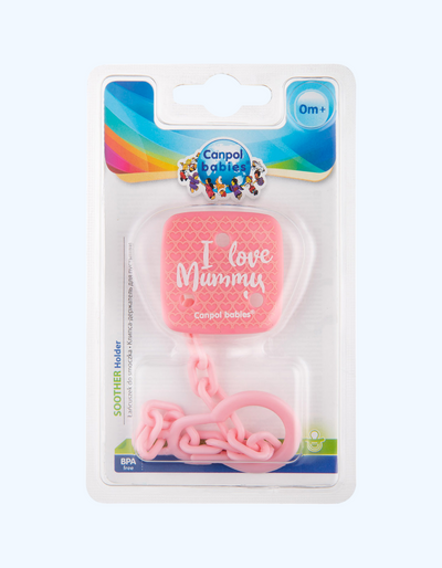 Canpol Babies Клипса-держатель для пустышки, 0+ мес.