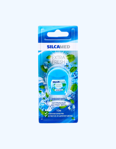 Silca Зубная нить Extra fresh