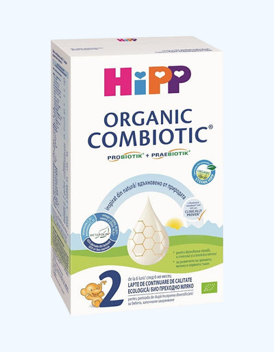 HiPP 2 Organic Combiotic Сухая смесь, молочная, 6+ мес., 300/800 г