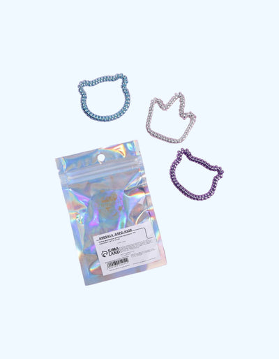 BukvaLand Qoliplangan rezina tasma-prujkalar to'plami, 8,5x13 sm