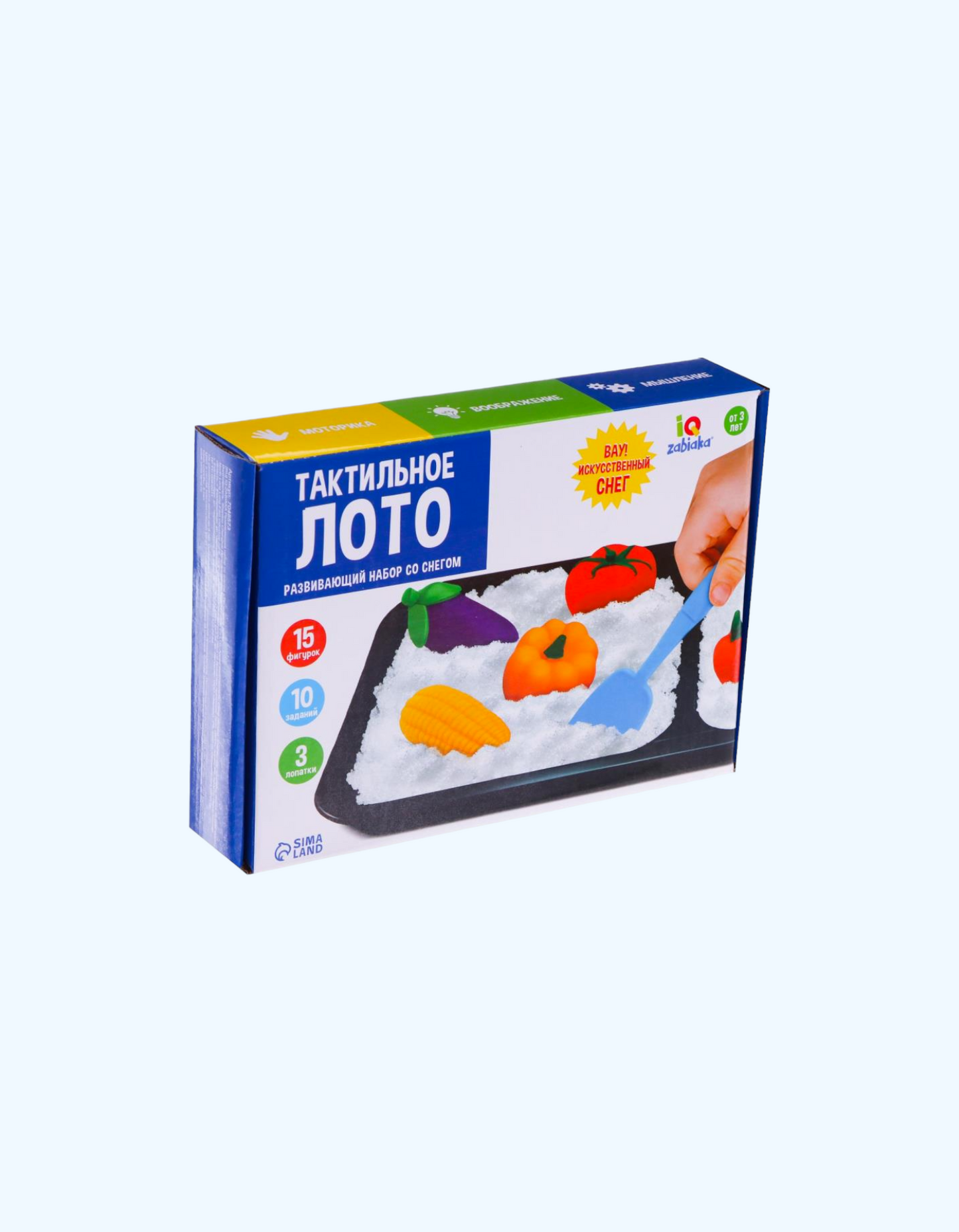 "Tactile lotto" qorli "BukvaLand" rivojlanish to'plami