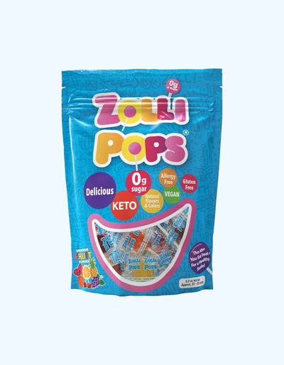 ZolliPops Леденцы против кариеса, органические, диетические, 147 г