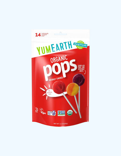 YumEarth Леденцы Organic, веганские, 14 шт