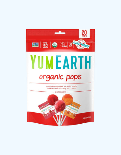 YumEarth Леденецы Organic с Витамином C, 20 шт