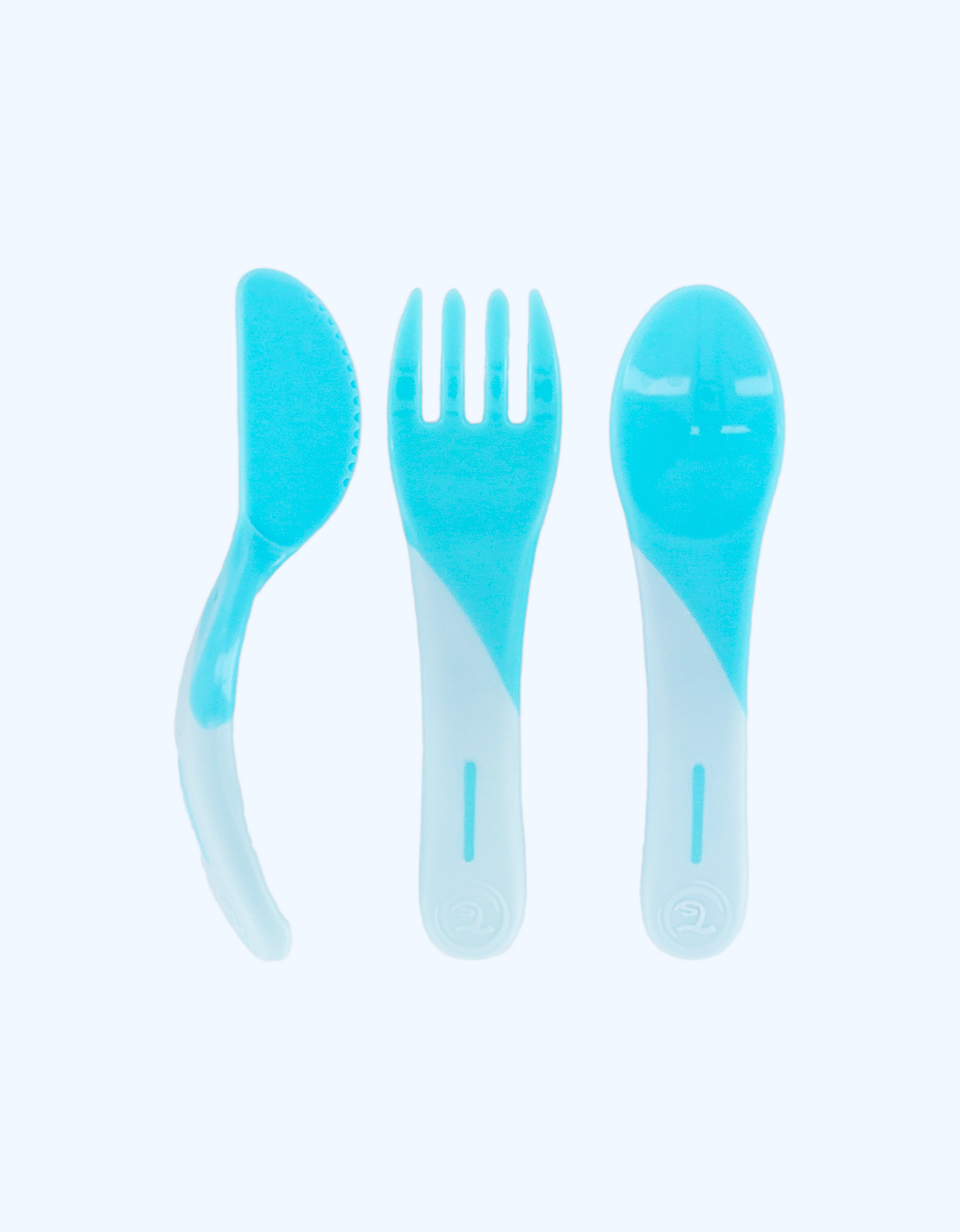 Twistshake Набор столовых приборов синий, 6+ мес.