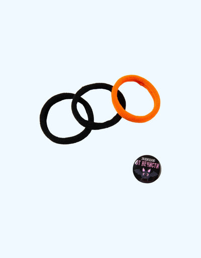 BukvaLand Kauchuk tasma va "Eng yoqimli jodugar" ko'krak nishoni to'plami, 9,8x6 sm