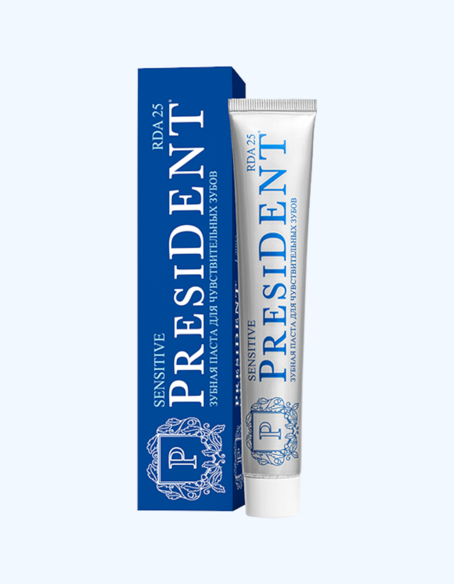 PresiDent Nozik tishlar uchun tish pastasi "Sezgi", 75 g