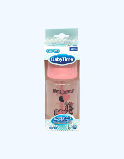 Baby Time Wide bo'yinli shisha, 250 ml