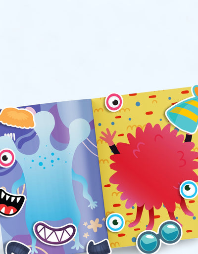 BukvaLand stiker kitobi "Qiziqarli qo'rqinchli hikoyalar", 78 ta stiker