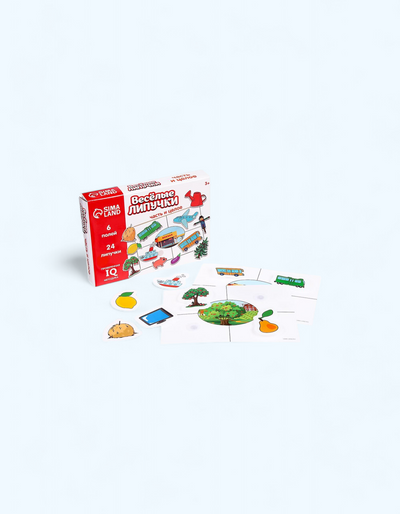 BukvaLand Velcro o'yini "Qism va butun"