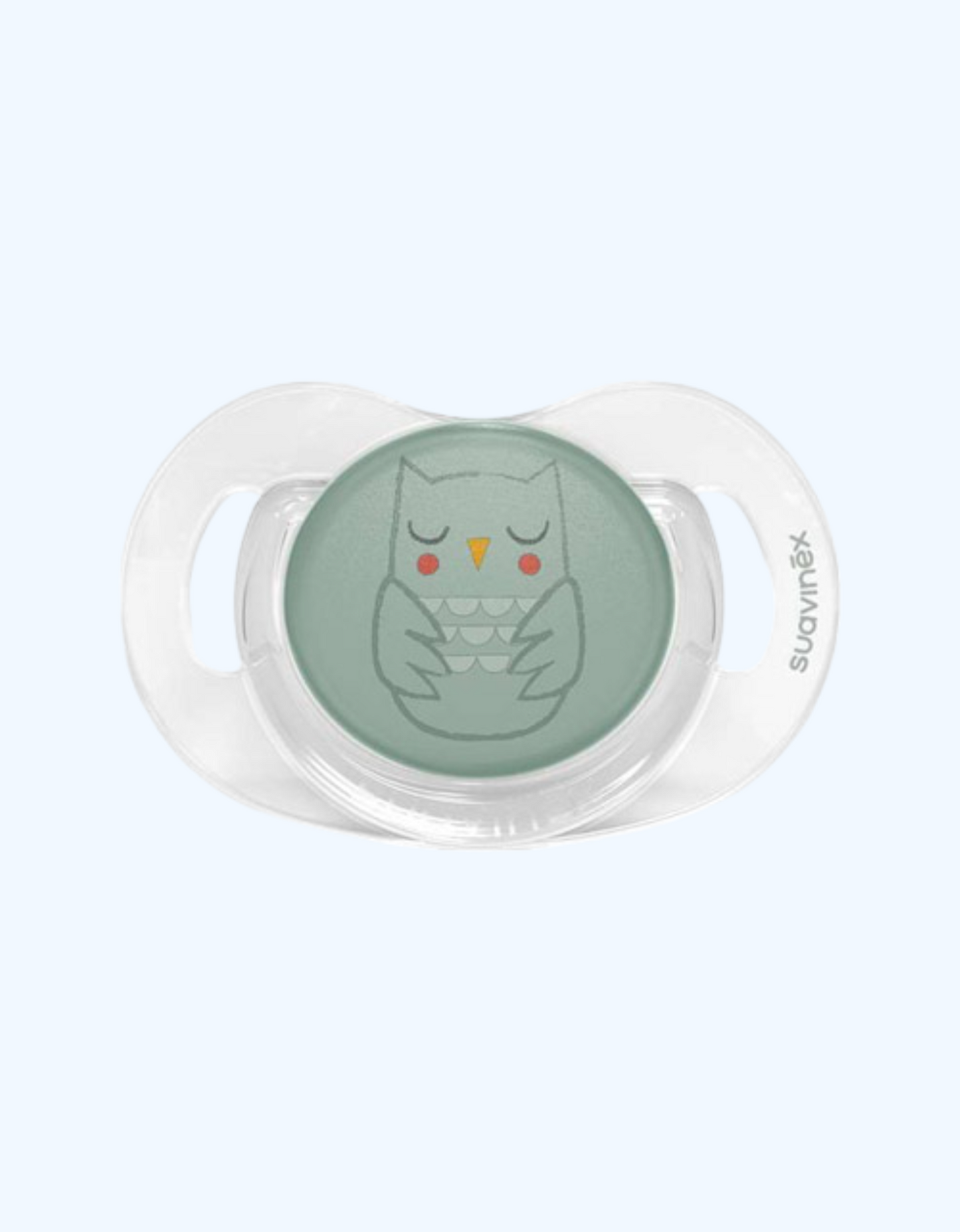 Suavinex Пустышка "OWL", силиконовая, 0-6 мес.