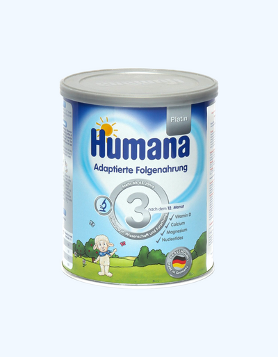 Humana Platin 3 Смесь, молочная, быстрорастворимая, 12+ мес., 350 г