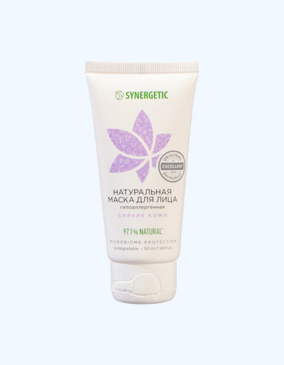 Sinergetik yuz niqobi, teri yorqinligi, 50ml