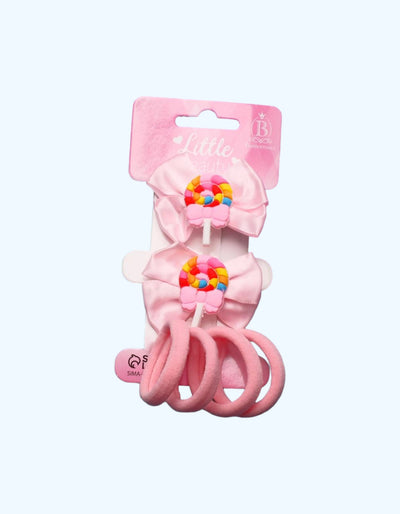 BukvaLand "Sofiya" soch to'plami, 4 ta elastik, 2 ta klip