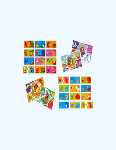 BukvaLand Ta'lim boshqotirmalari "Dunyoni o'rganish 3-da 1"