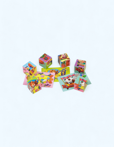 BukvaLand Smart Cubes "Biz uchamiz, uchamiz, uchamiz"